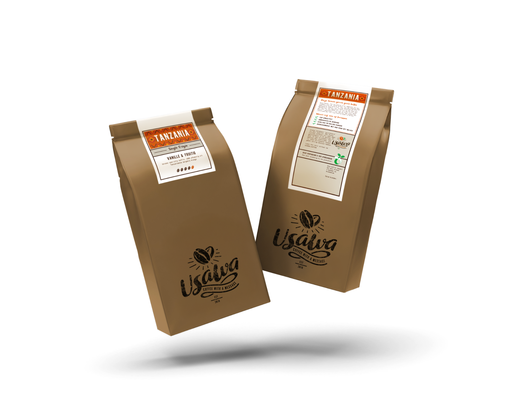 USAWA bonen Tanzania zak 500 gram