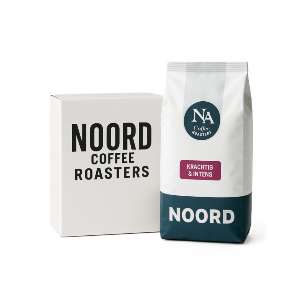 DOOS 8 x 1 KG. NOORD bonen Krachtig&Intens (espresso intens)