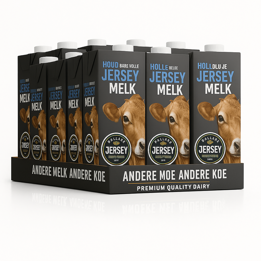 TRAY 12 x 1 L. Holland Jersey Premium Melk (lang houdbaar)