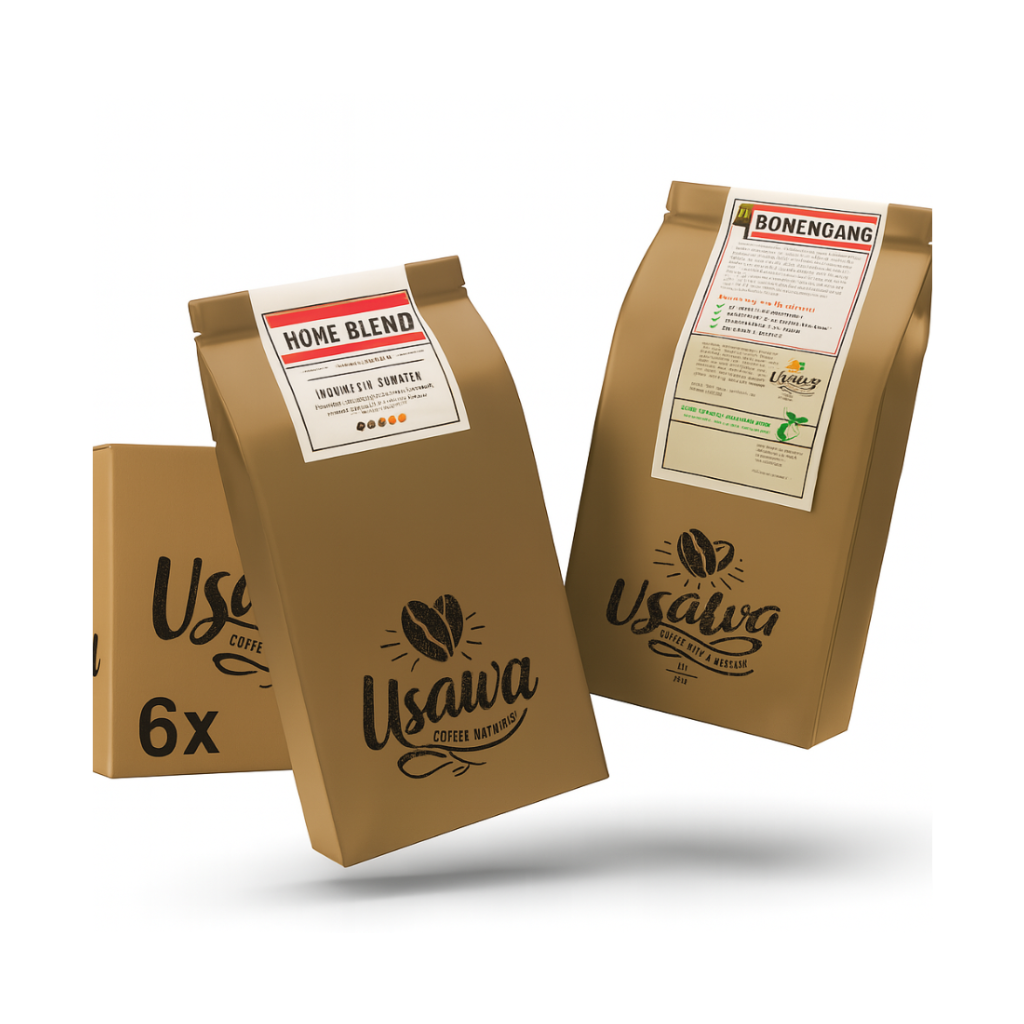 USAWA DOOS 6×1 KG Bonengang bonen