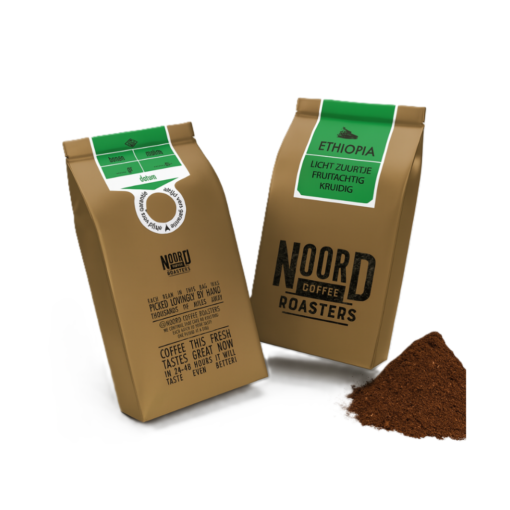 ZAK 1000 GR. NOORD Ethiopië GEMALEN
