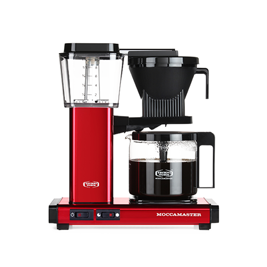 MOCCAMASTER KBG 741 AO Red Metallic