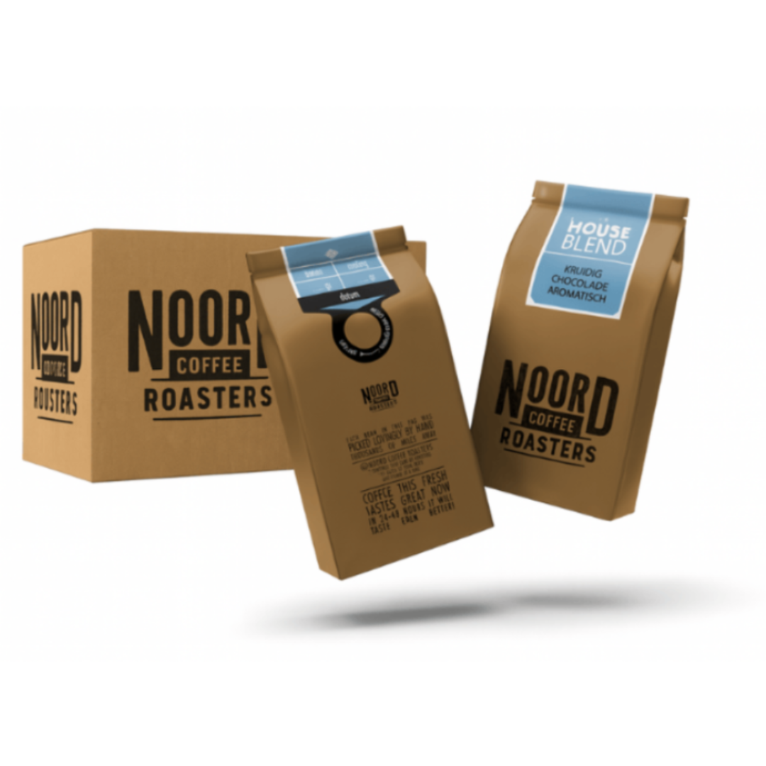 DOOS 6x1 KG NOORD House blend bonen