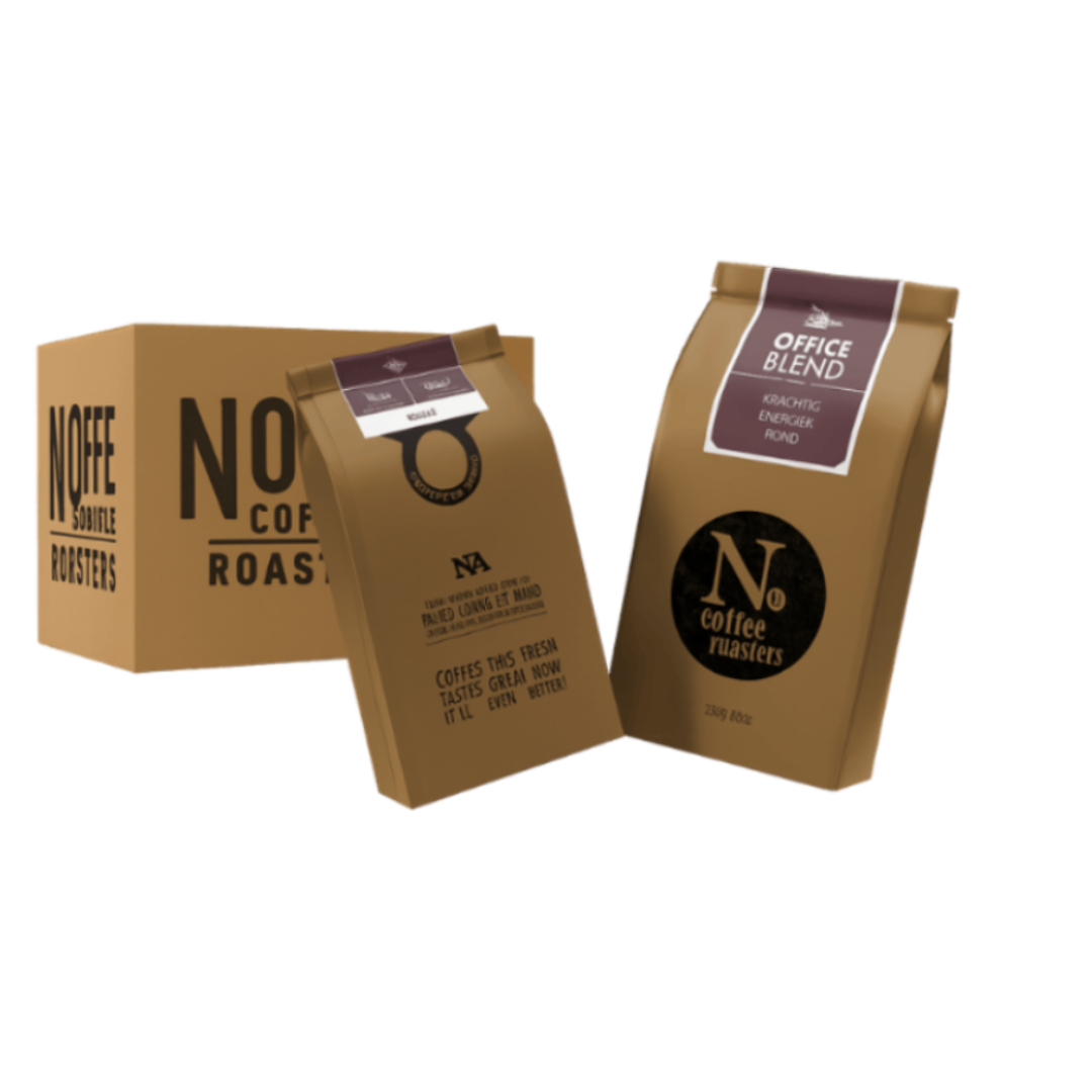 DOOS 6x1 KG NOORD Office Blend bonen