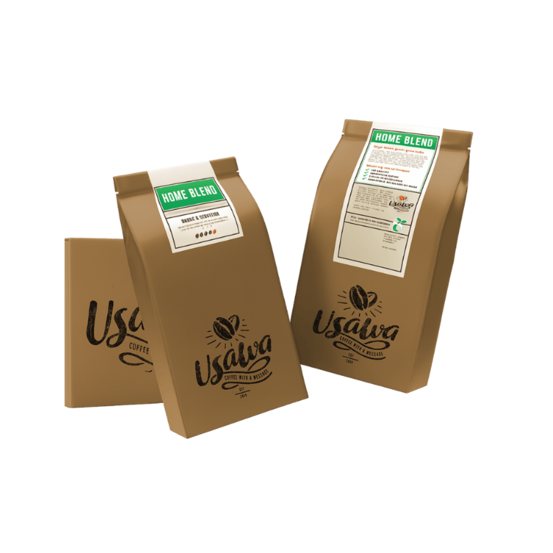 USAWA DOOS 6×1 KG Home Blend bonen