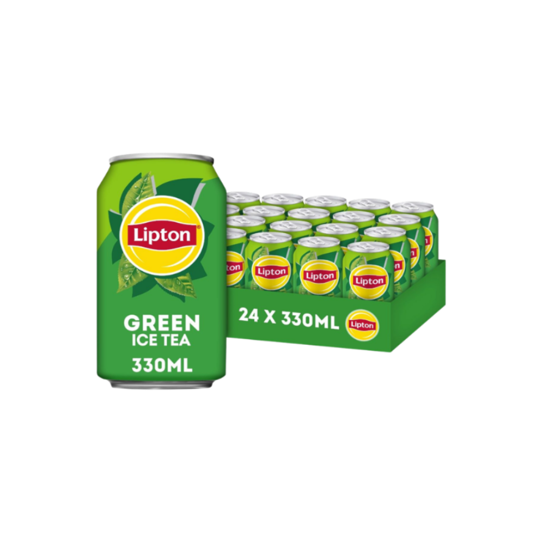 Tray blik 24 st 33 CL - Lipton Ice Tea Green