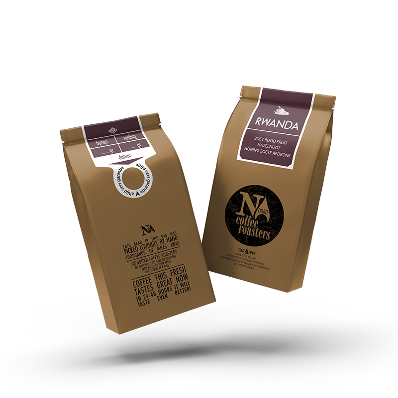ZAK 300 GR. NOORD Rwanda single origin bonen