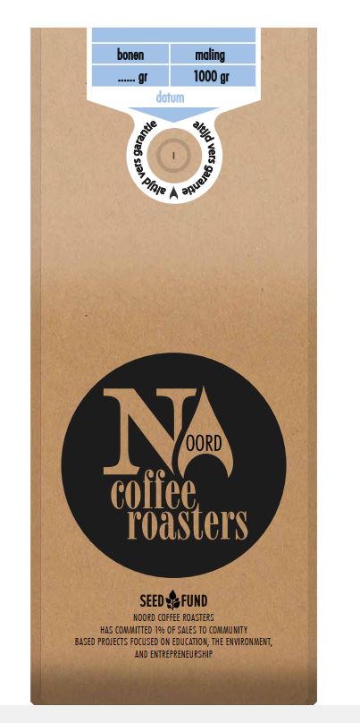 ZAK 300 GR. NOORD Rwanda single origin bonen