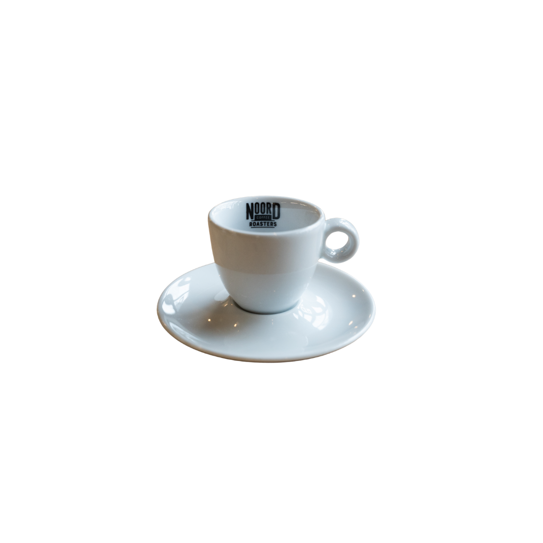 1 x ST. NOORD ESPRESSO KOPJE Bola kopje en schotel 8cc Espresso