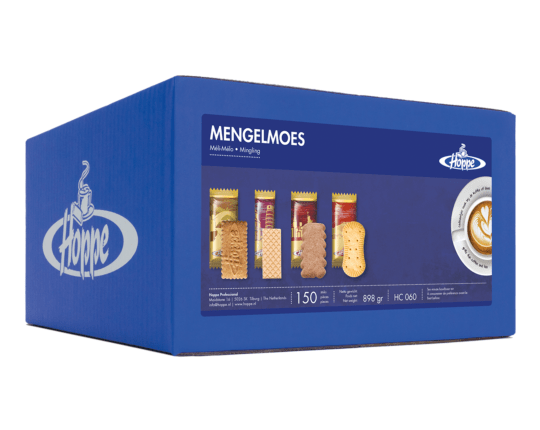 DOOS x 150 ST. Hoppe koffiekoekjes (mengelmoes)