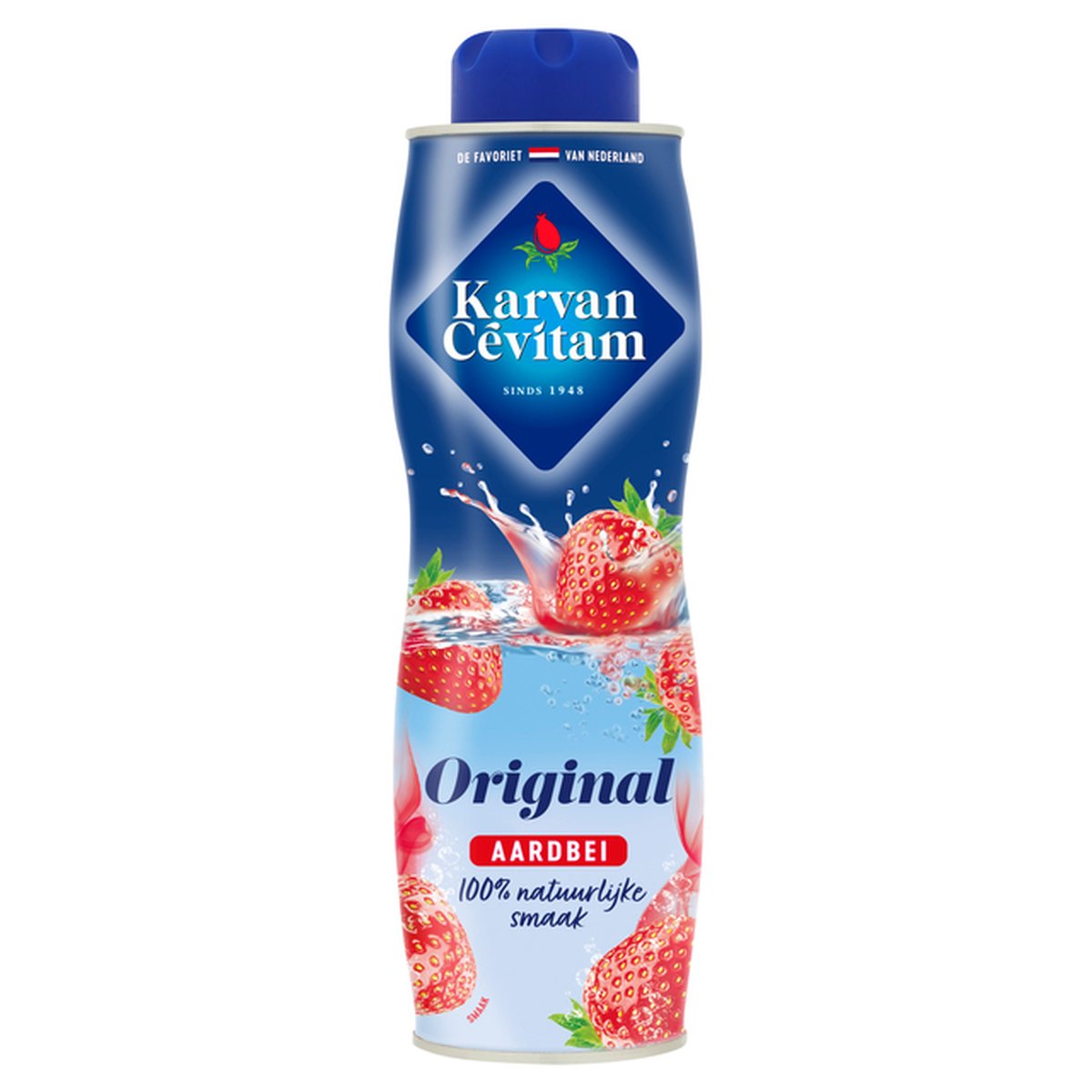 Karvan Cevitan Aardbei Original Siroop 1fl