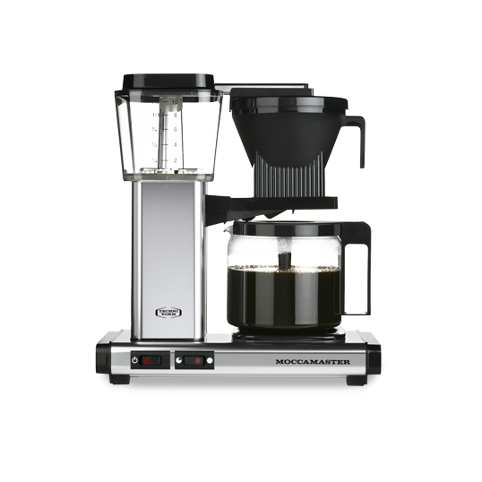 MOCCAMASTER KBG 741 AO Polished Silver