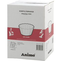 Korffilter 203/533mm = Animo 2x20 liter (500 stuks)