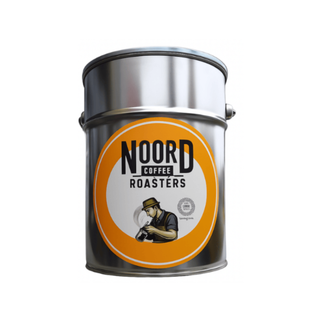 Blik  4 X 1 KILO NOORD Basic Espresso