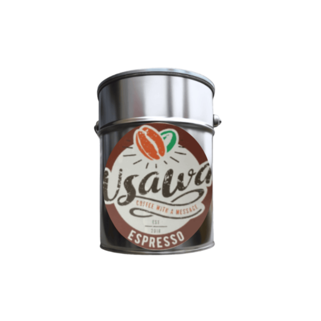 USAWA bonen Espresso blik 4 kilo