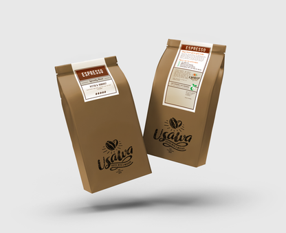 USAWA GEMALEN Espresso zak 1 kilo