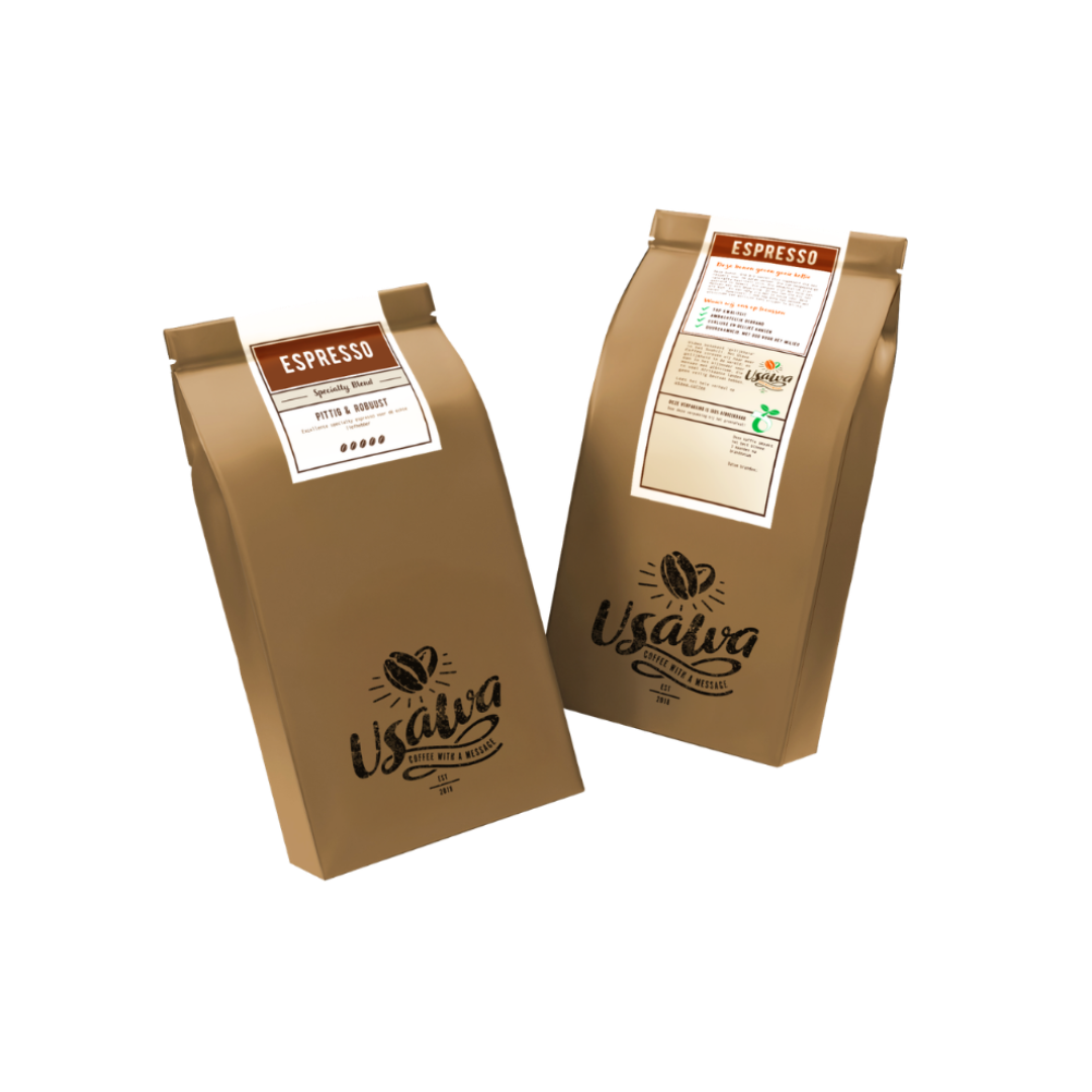 USAWA bonen Espresso zak 500 gram